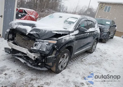 2021 Hyundai Santa Fe Sel из США, поврежденный, VIN 5NMS3DAJ7MH329413